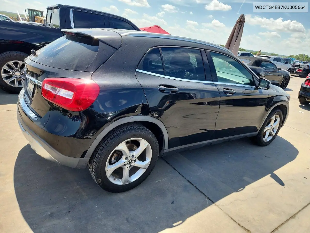 2019 Mercedes-Benz Gla 250 VIN: WDCTG4EB7KU005664 Lot: 60127966