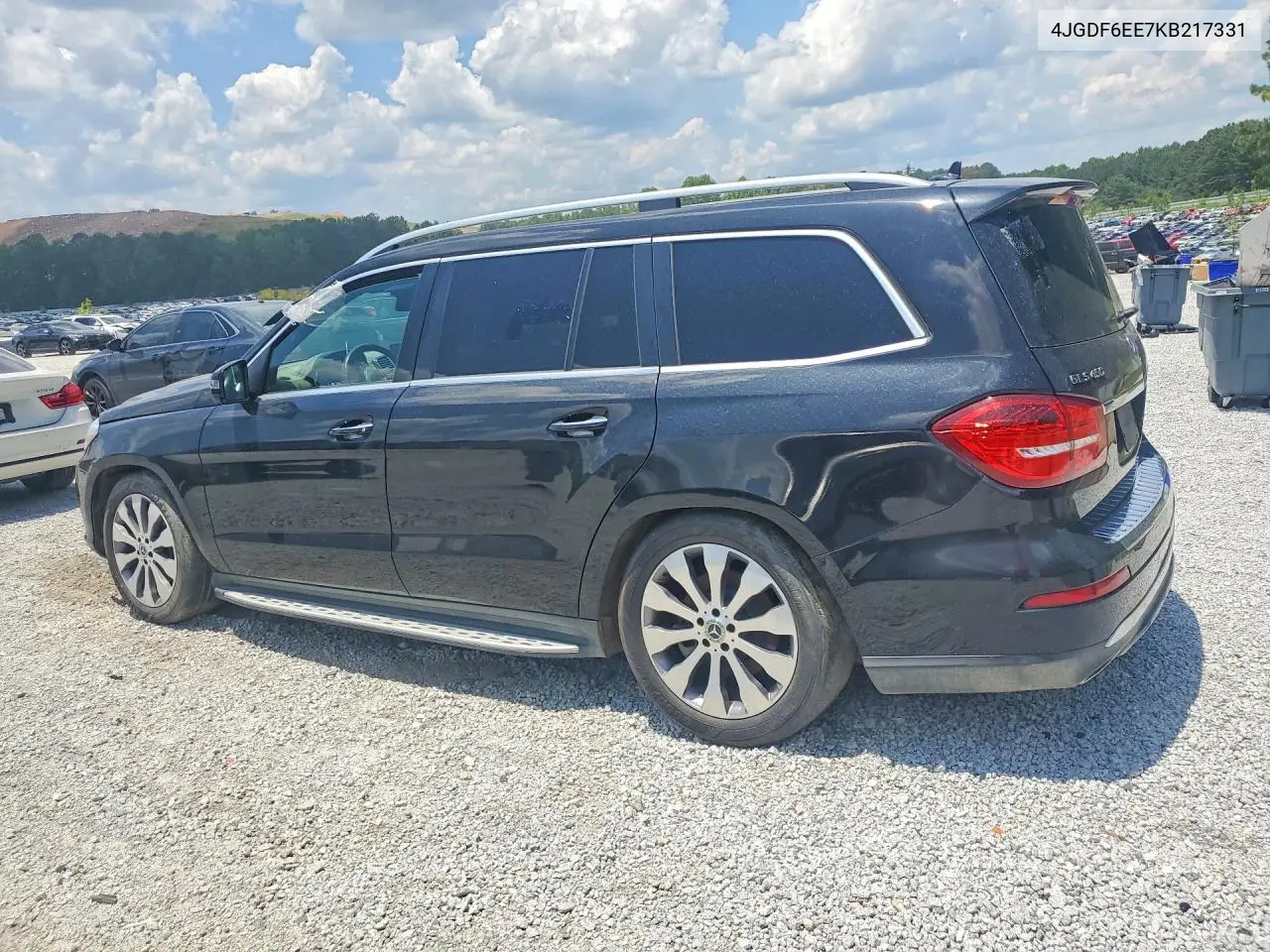 2019 Mercedes-Benz Gls 450 4Matic VIN: 4JGDF6EE7KB217331 Lot: 60280686