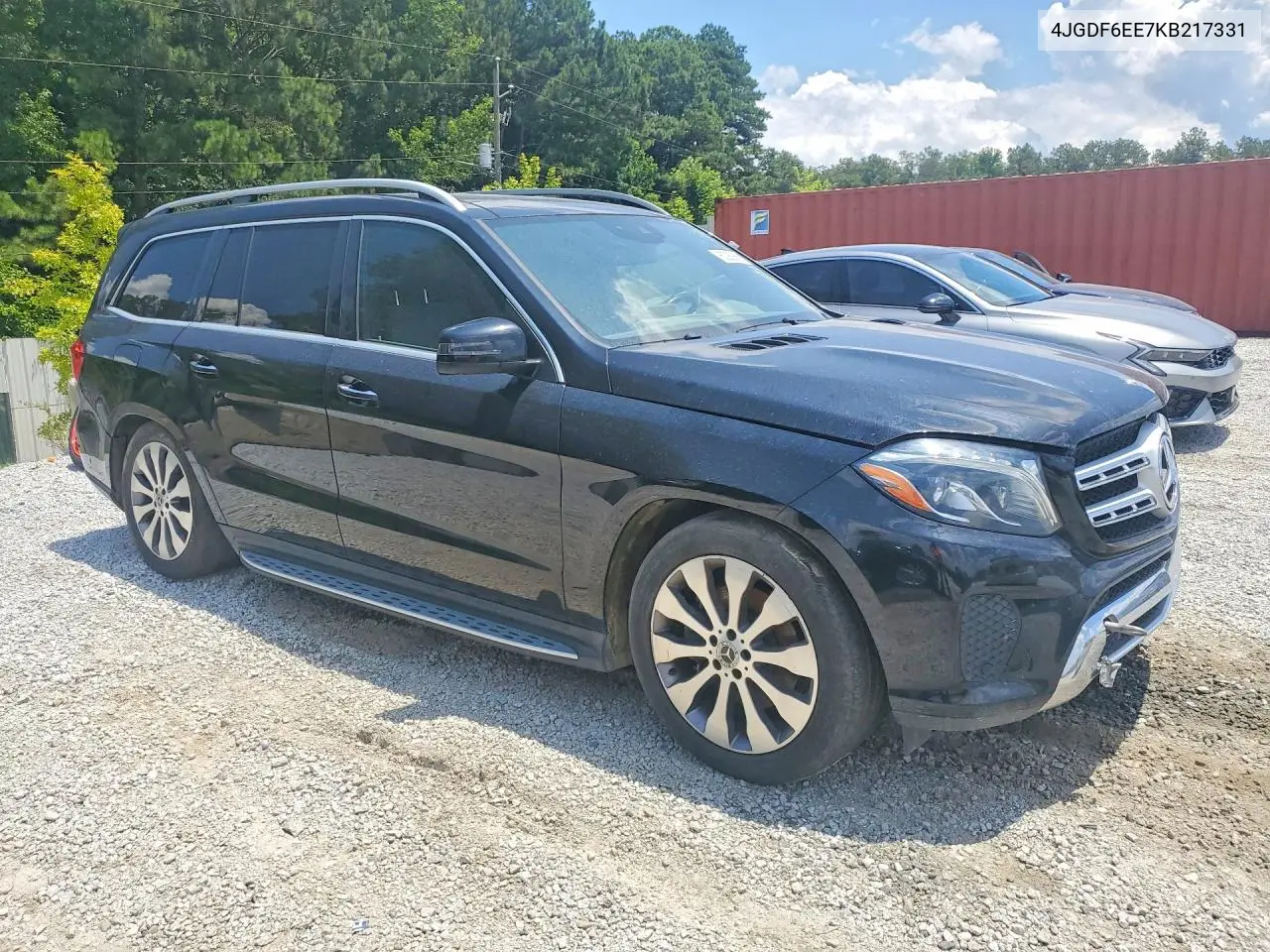 2019 Mercedes-Benz Gls 450 4Matic VIN: 4JGDF6EE7KB217331 Lot: 60280686