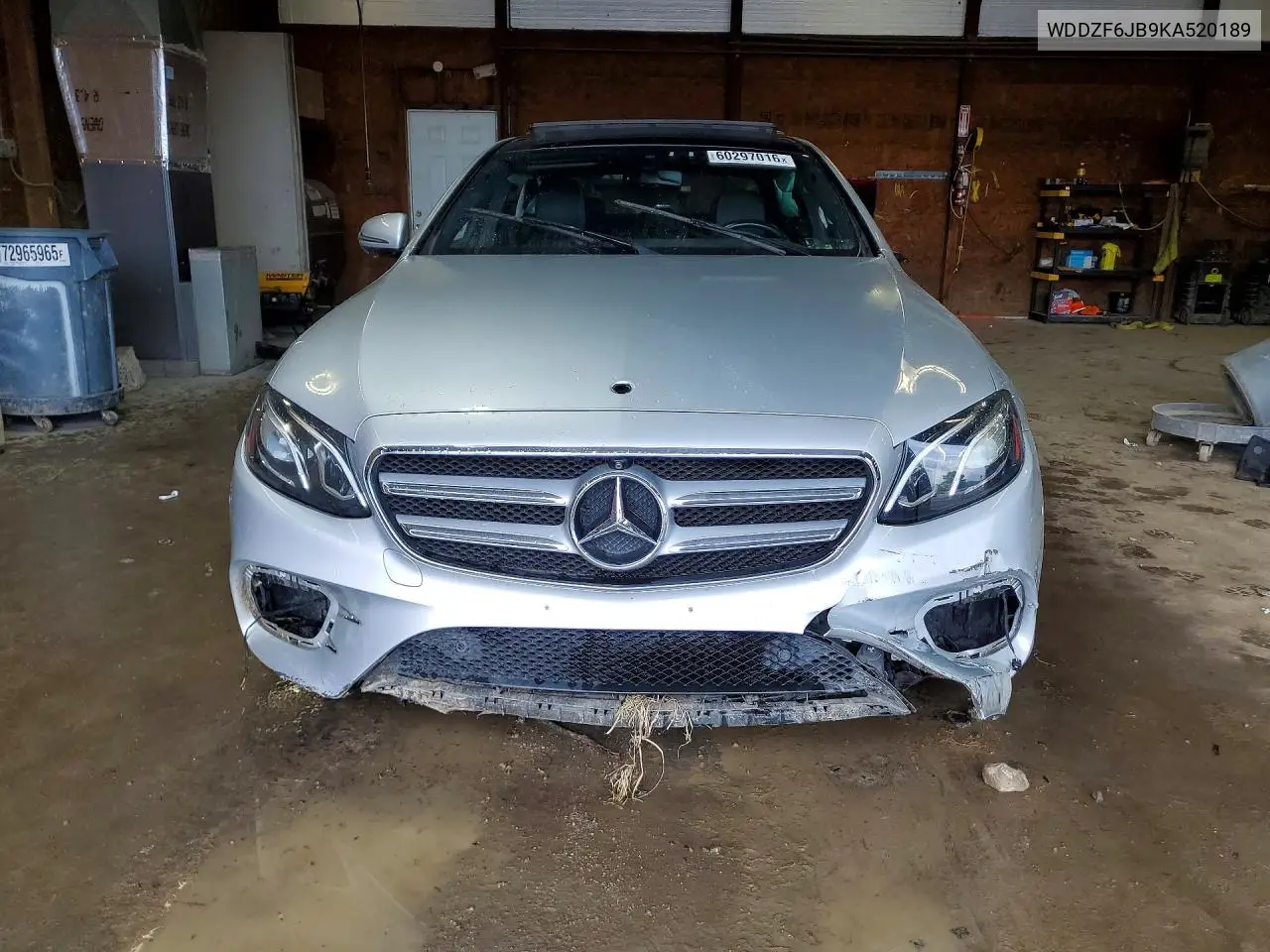 2019 Mercedes-Benz E 450 4Matic VIN: WDDZF6JB9KA520189 Lot: 60297016