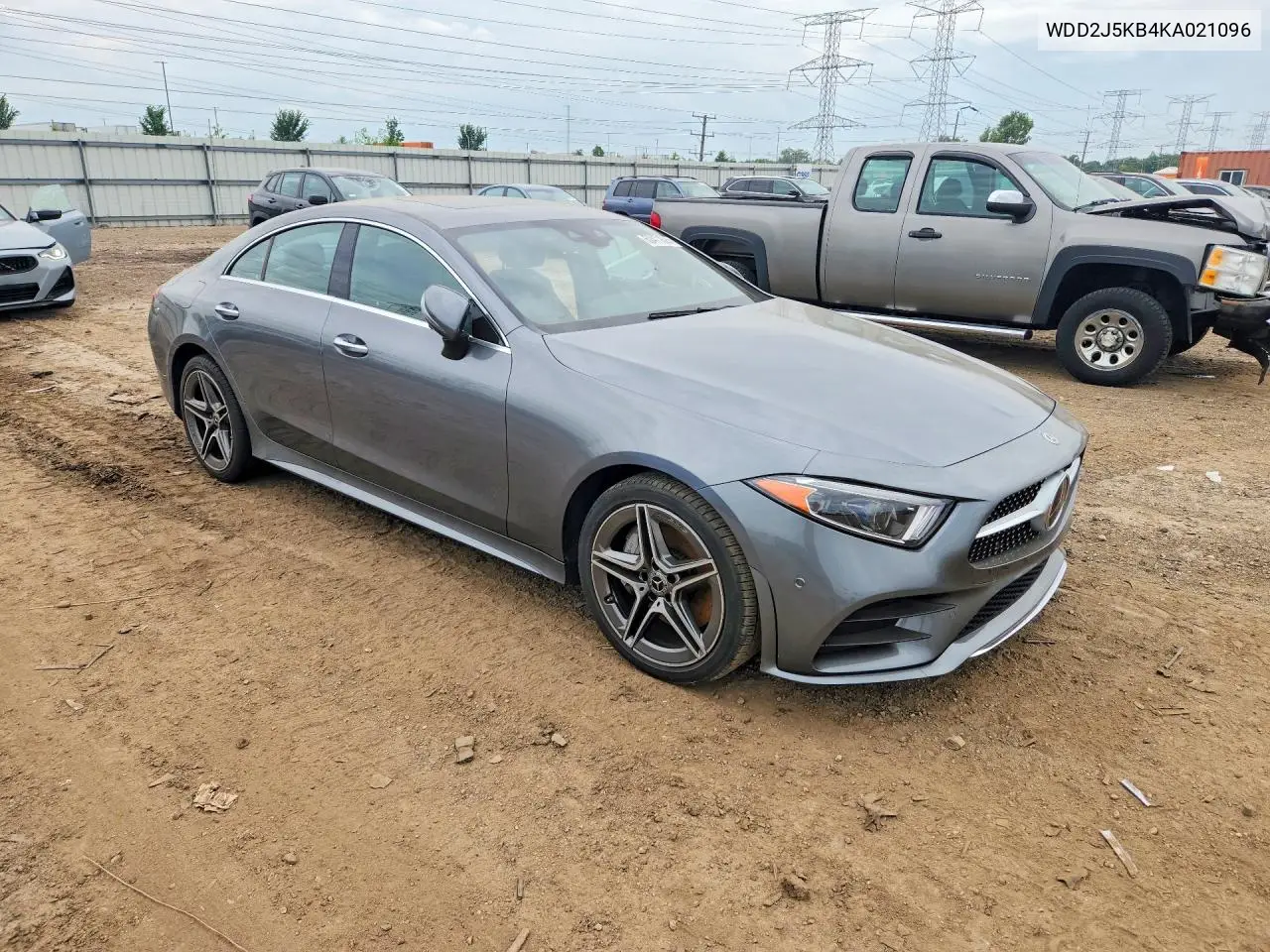 2019 Mercedes-Benz Cls 450 4Matic VIN: WDD2J5KB4KA021096 Lot: 60471826
