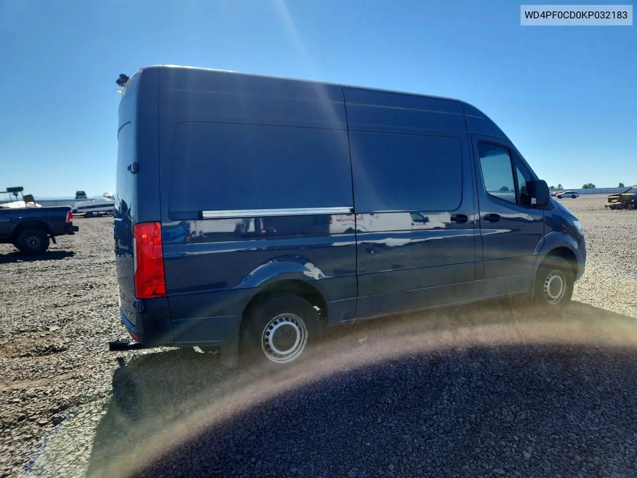 2019 Mercedes-Benz Sprinter 2500/3500 Delivery Van VIN: WD4PF0CD0KP032183 Lot: 60523616
