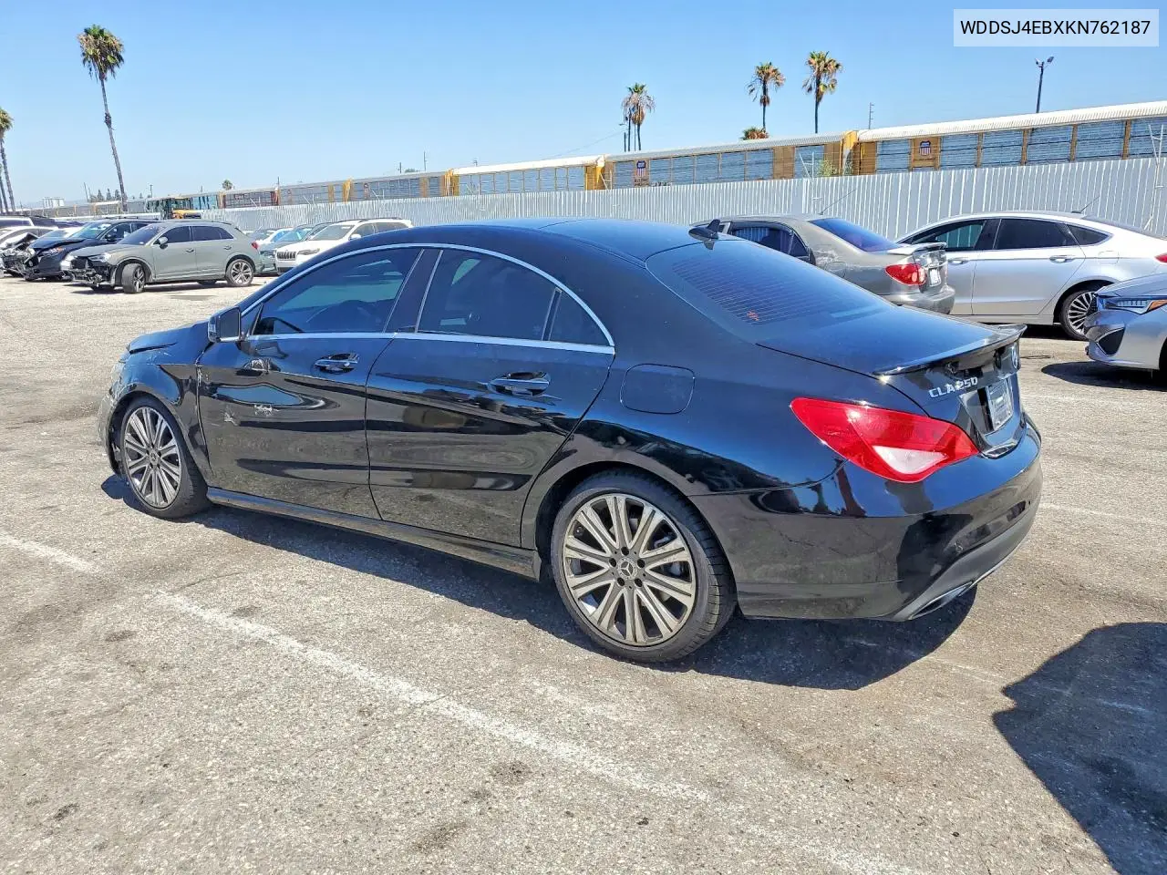 2019 Mercedes-Benz Cla 250 VIN: WDDSJ4EBXKN762187 Lot: 60623106