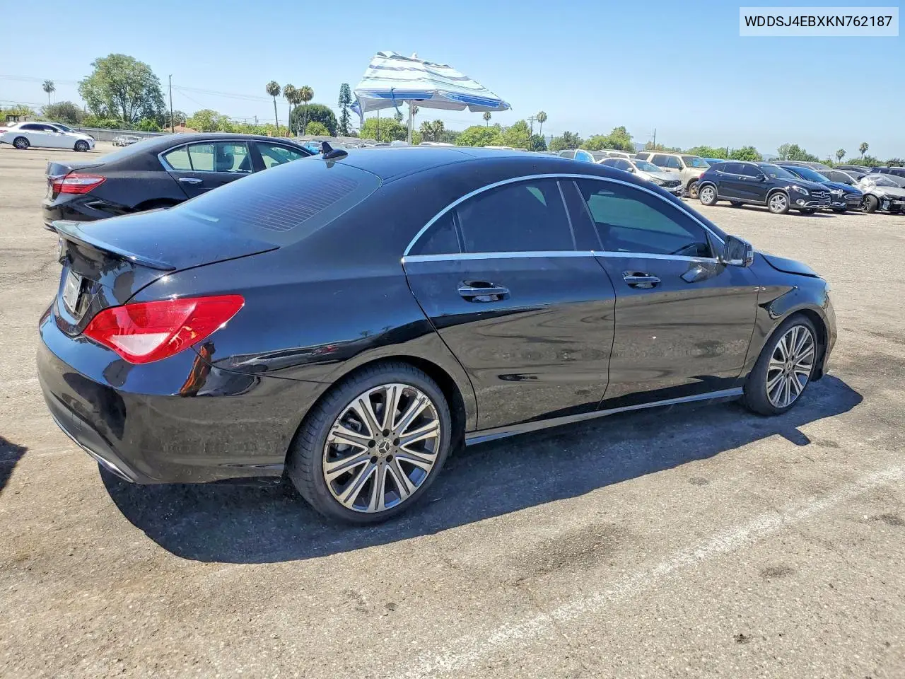 2019 Mercedes-Benz Cla 250 VIN: WDDSJ4EBXKN762187 Lot: 60623106