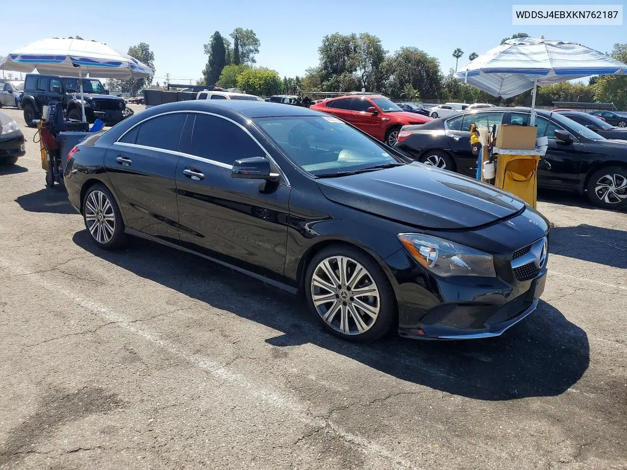 2019 Mercedes-Benz Cla 250 VIN: WDDSJ4EBXKN762187 Lot: 60623106