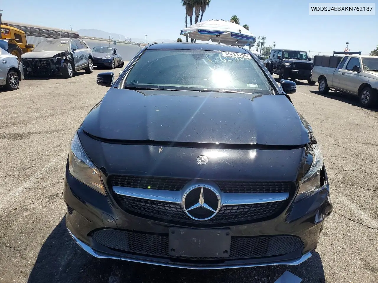 2019 Mercedes-Benz Cla 250 VIN: WDDSJ4EBXKN762187 Lot: 60623106