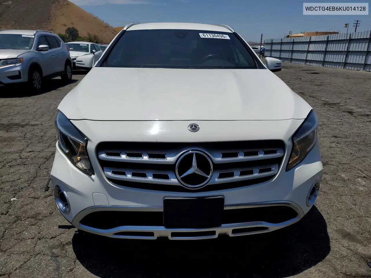 2019 Mercedes-Benz Gla 250 VIN: WDCTG4EB6KU014128 Lot: 61130496