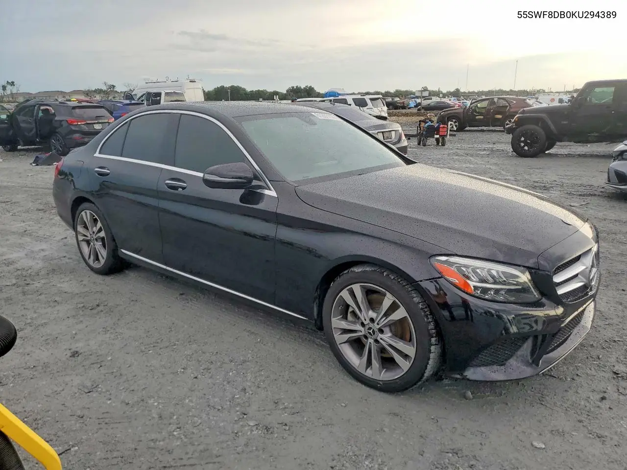 2019 Mercedes-Benz C 300 VIN: 55SWF8DB0KU294389 Lot: 61201116