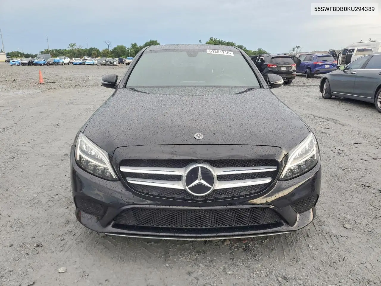 2019 Mercedes-Benz C 300 VIN: 55SWF8DB0KU294389 Lot: 61201116