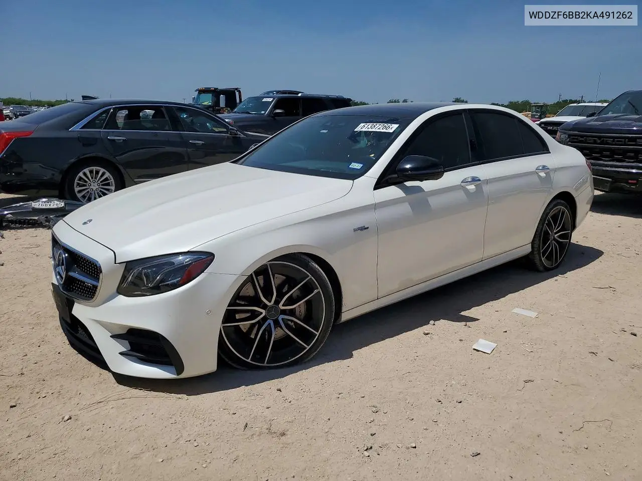 2019 Mercedes-Benz E Amg 53 4Matic VIN: WDDZF6BB2KA491262 Lot: 61387266