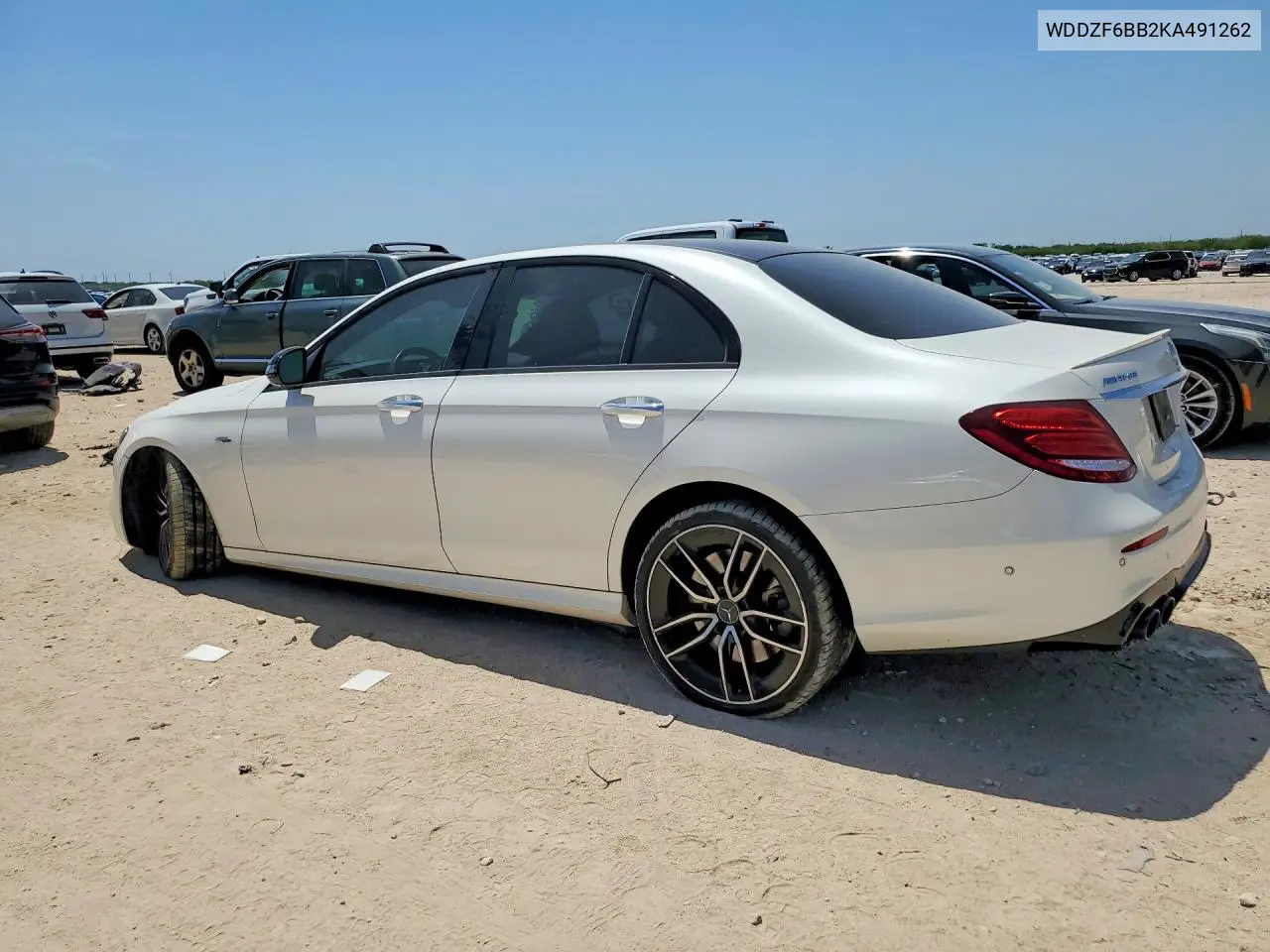 2019 Mercedes-Benz E Amg 53 4Matic VIN: WDDZF6BB2KA491262 Lot: 61387266