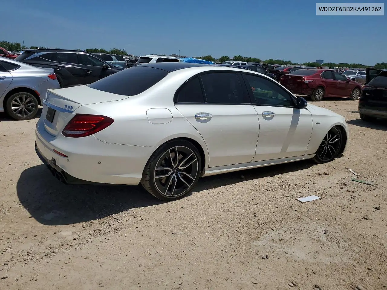 2019 Mercedes-Benz E Amg 53 4Matic VIN: WDDZF6BB2KA491262 Lot: 61387266