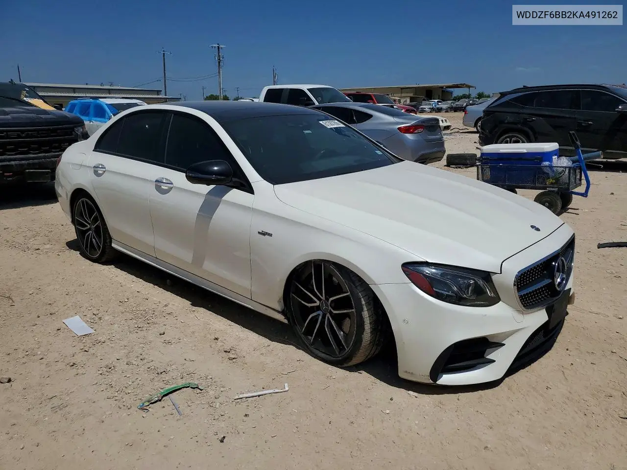 2019 Mercedes-Benz E Amg 53 4Matic VIN: WDDZF6BB2KA491262 Lot: 61387266