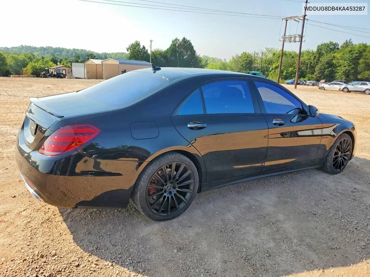 2019 Mercedes-Benz S 560 VIN: WDDUG8DB4KA453287 Lot: 61429706