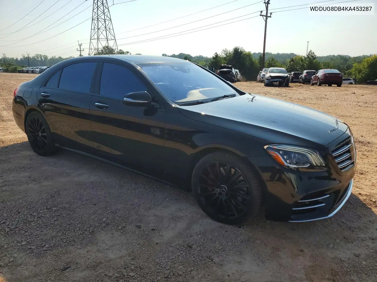 2019 Mercedes-Benz S 560 VIN: WDDUG8DB4KA453287 Lot: 61429706