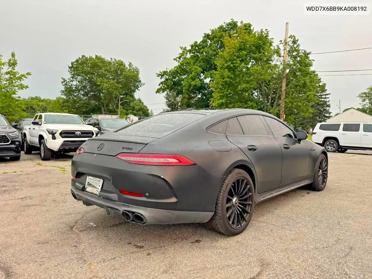 2019 Merz Amg Gt 53 VIN: WDD7X6BB9KA008192 Lot: 61528306