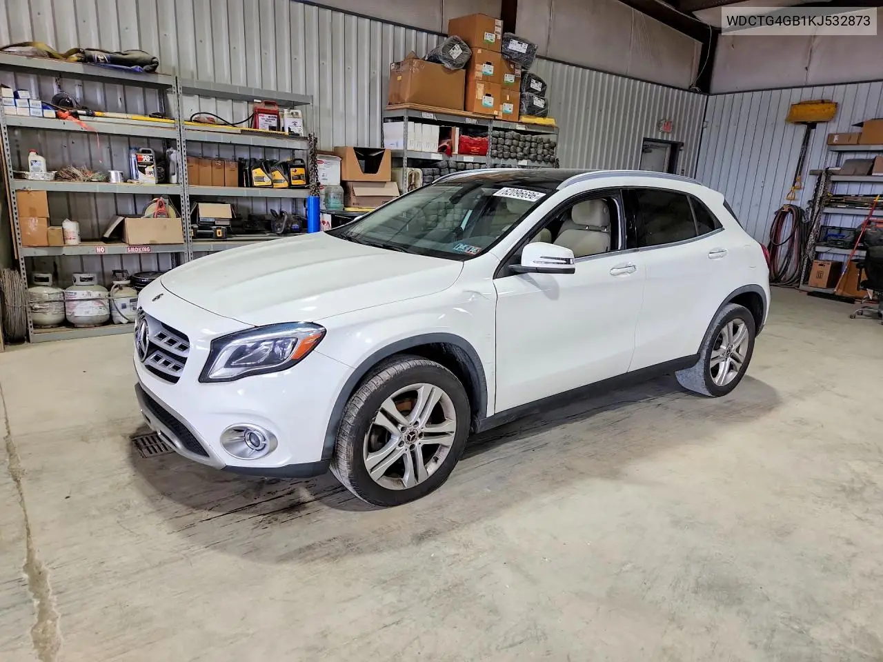 2019 Mercedes-Benz Gla 250 4Matic VIN: WDCTG4GB1KJ532873 Lot: 62096696