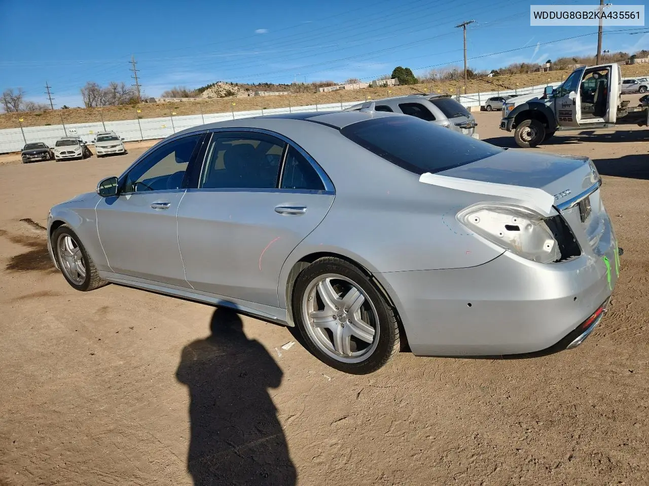 WDDUG8GB2KA435561 2019 Mercedes-Benz S 560 4Matic