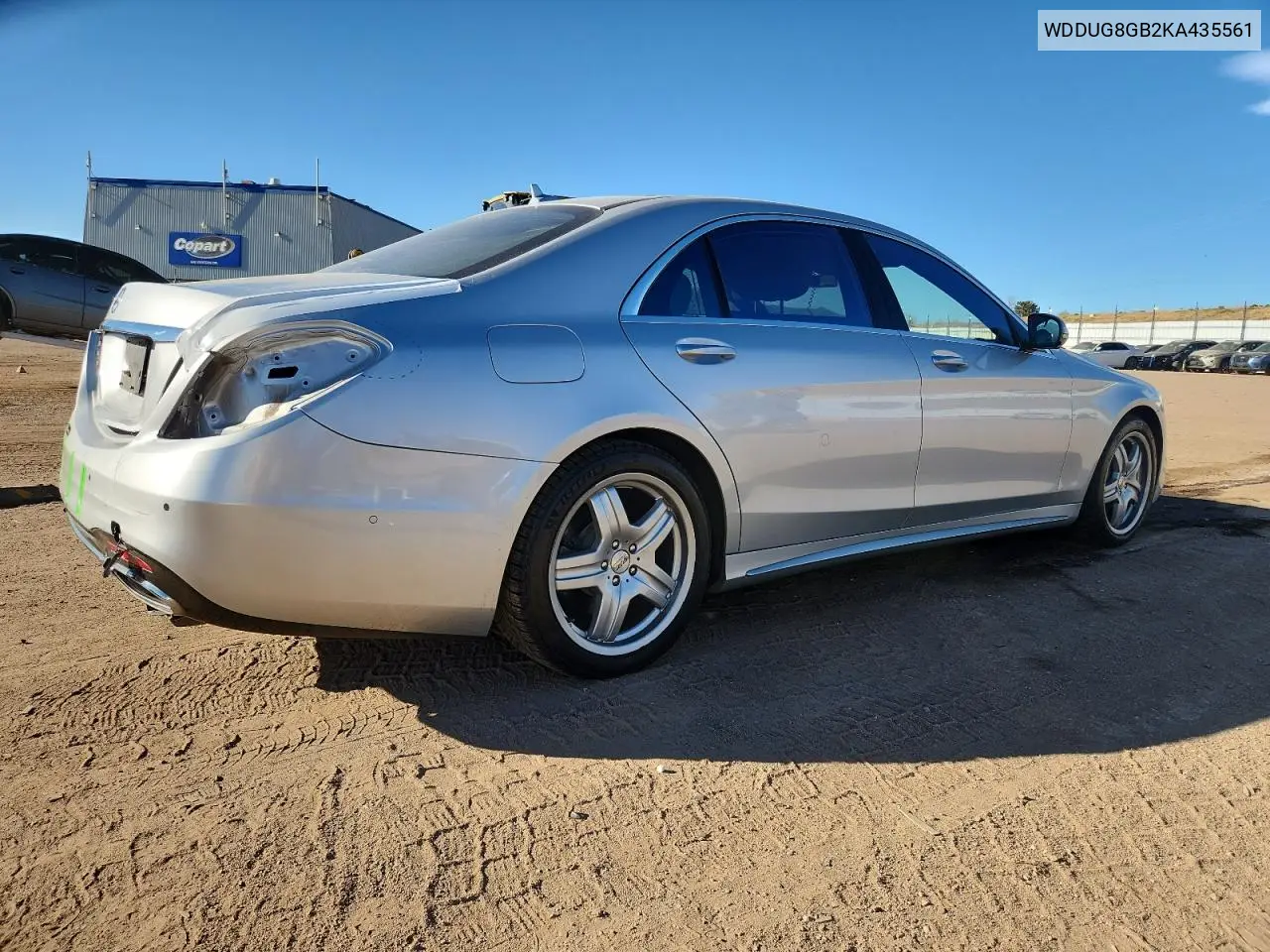 WDDUG8GB2KA435561 2019 Mercedes-Benz S 560 4Matic