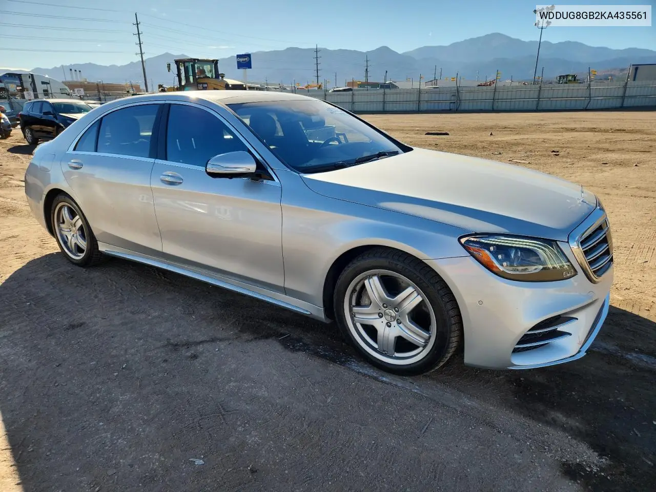 WDDUG8GB2KA435561 2019 Mercedes-Benz S 560 4Matic