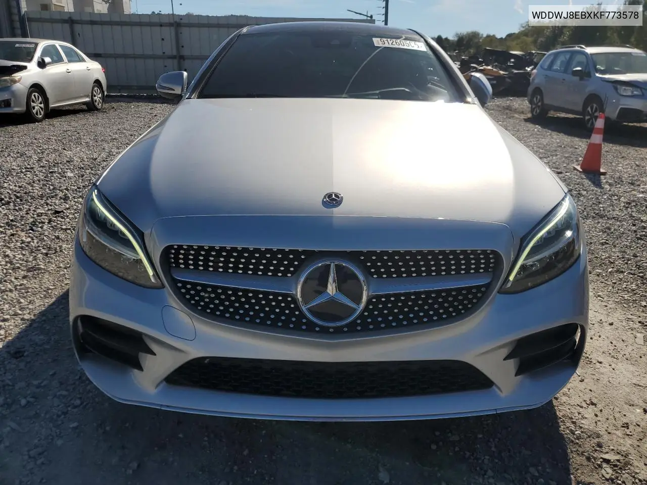 WDDWJ8EBXKF773578 2019 Mercedes-Benz C 300 4Matic