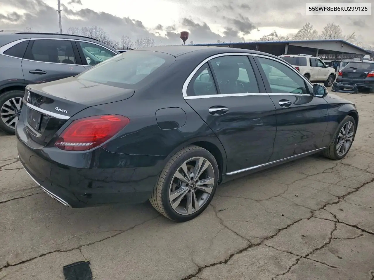 55SWF8EB6KU299126 2019 Mercedes-Benz C 300 4Matic