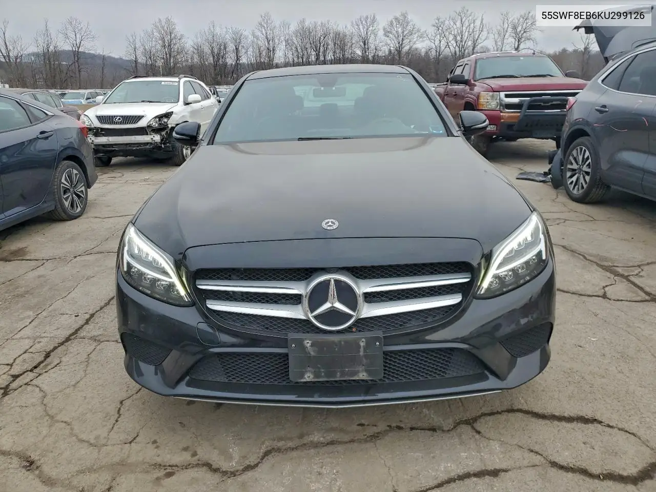 55SWF8EB6KU299126 2019 Mercedes-Benz C 300 4Matic