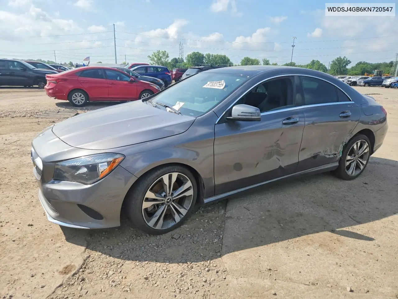2019 Mercedes-Benz Cla 250 4Matic VIN: WDDSJ4GB6KN720547 Lot: 97683755