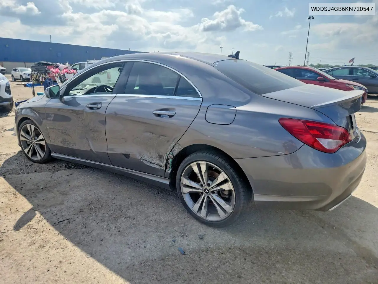 2019 Mercedes-Benz Cla 250 4Matic VIN: WDDSJ4GB6KN720547 Lot: 97683755