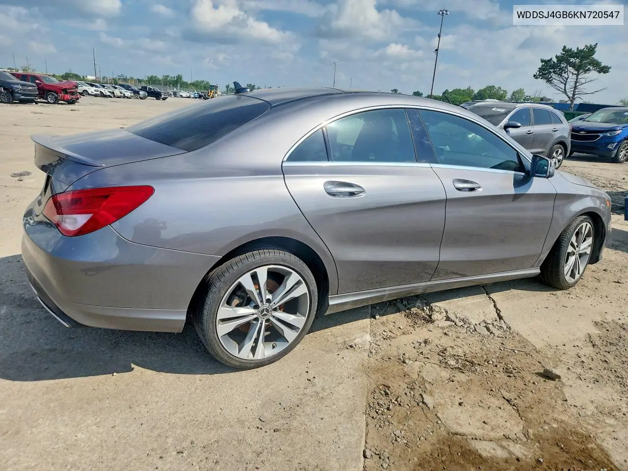 2019 Mercedes-Benz Cla 250 4Matic VIN: WDDSJ4GB6KN720547 Lot: 97683755