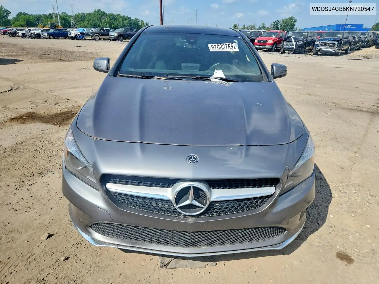 2019 Mercedes-Benz Cla 250 4Matic VIN: WDDSJ4GB6KN720547 Lot: 97683755