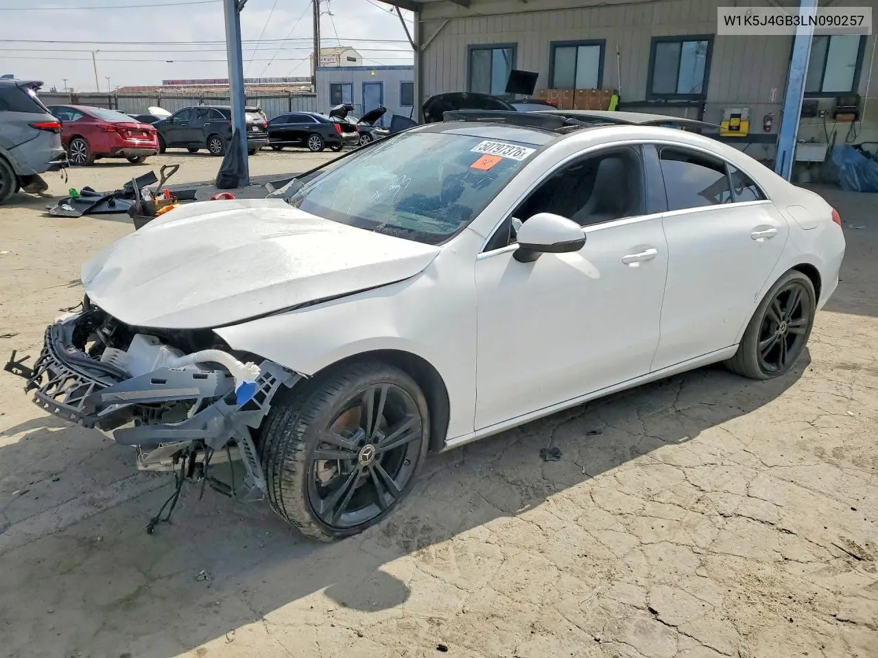 2020 Mercedes-Benz Cla 250 VIN: W1K5J4GB3LN090257 Lot: 50797376