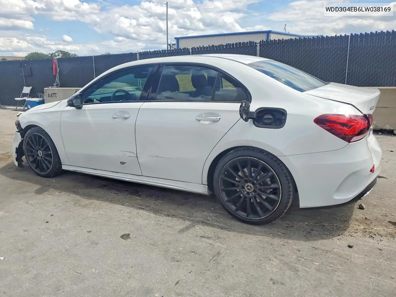 2020 Mercedes-Benz A 220 VIN: WDD3G4EB6LW038169 Lot: 51068966