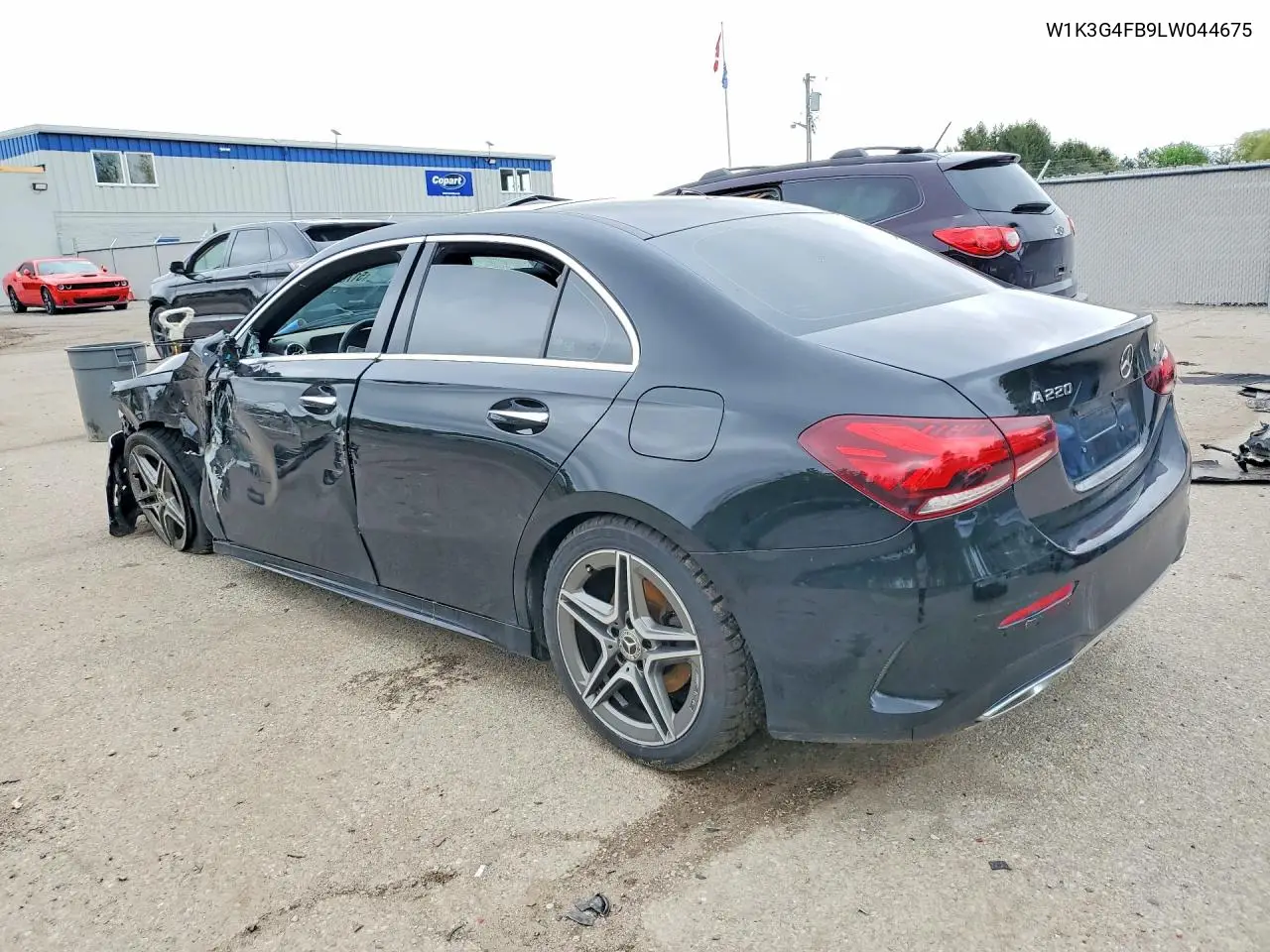 2020 Mercedes-Benz A 220 4Matic VIN: W1K3G4FB9LW044675 Lot: 51702846