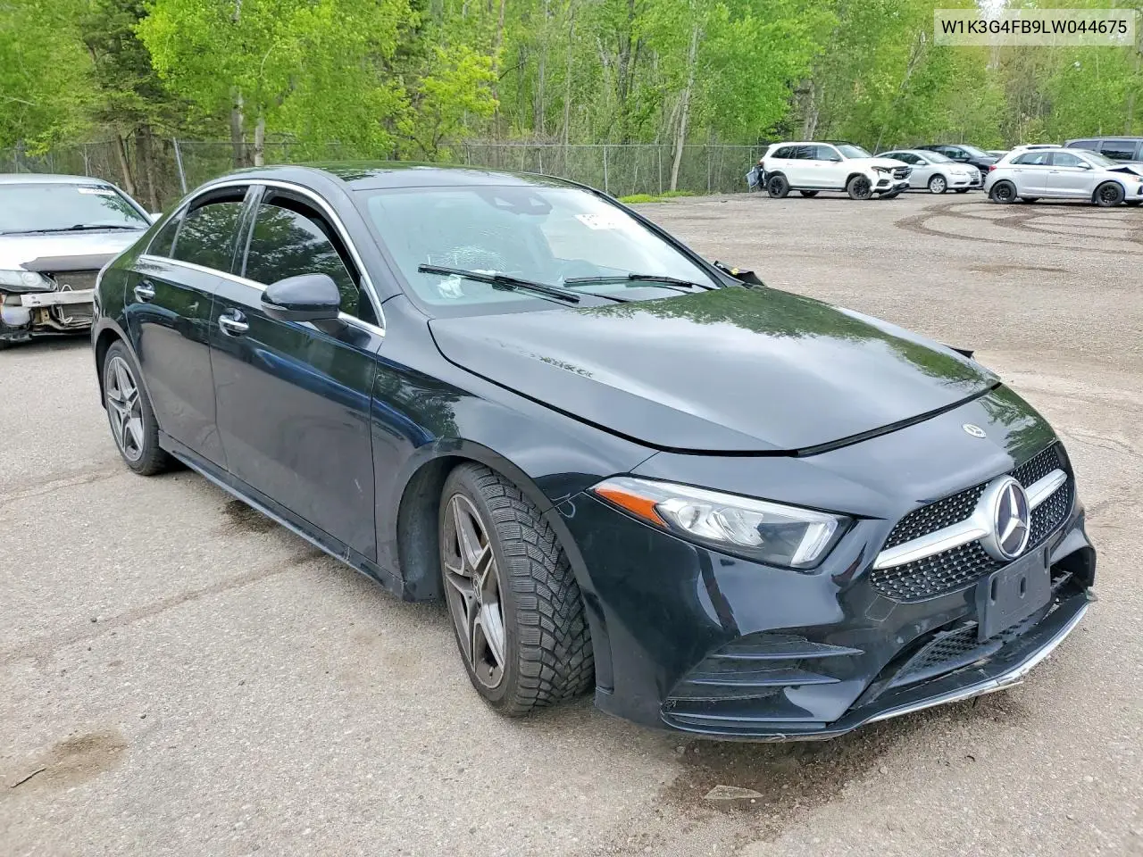 2020 Mercedes-Benz A 220 4Matic VIN: W1K3G4FB9LW044675 Lot: 51702846