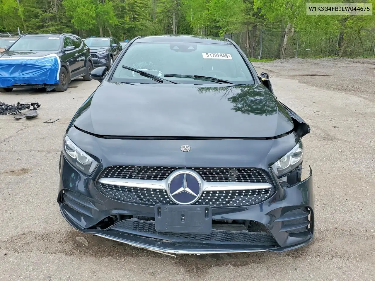 2020 Mercedes-Benz A 220 4Matic VIN: W1K3G4FB9LW044675 Lot: 51702846