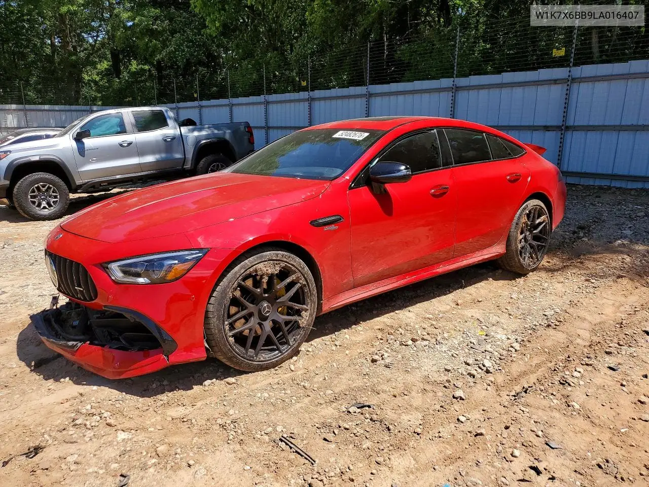 2020 Mercedes-Benz Amg Gt 53 VIN: W1K7X6BB9LA016407 Lot: 52482676