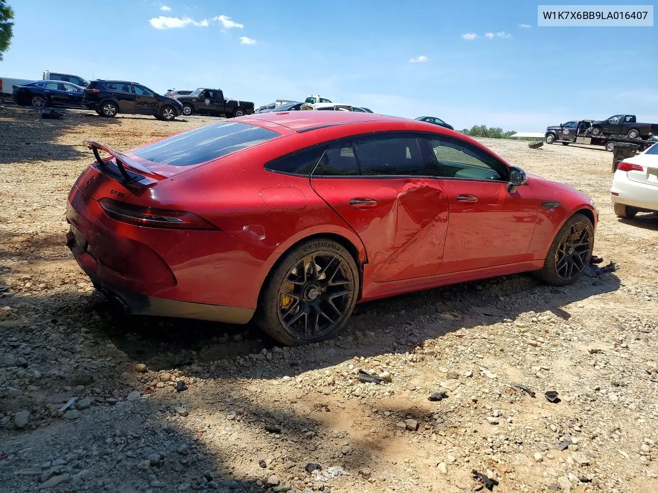 2020 Mercedes-Benz Amg Gt 53 VIN: W1K7X6BB9LA016407 Lot: 52482676