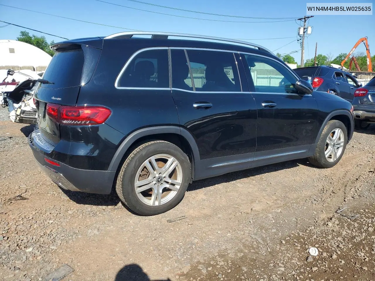 2020 Mercedes-Benz Glb 250 4Matic VIN: W1N4M4HB5LW025635 Lot: 52656136