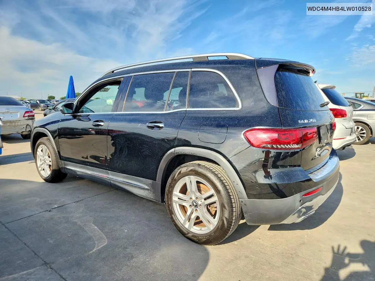 2020 Mercedes-Benz Glb 250 4Matic VIN: WDC4M4HB4LW010528 Lot: 52731776