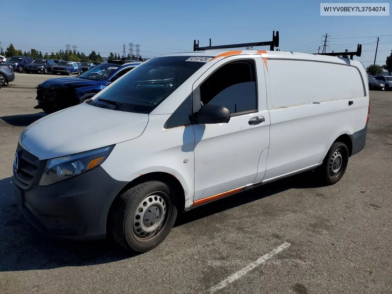 2020 Mercedes-Benz Metris VIN: W1YV0BEY7L3754074 Lot: 53107426