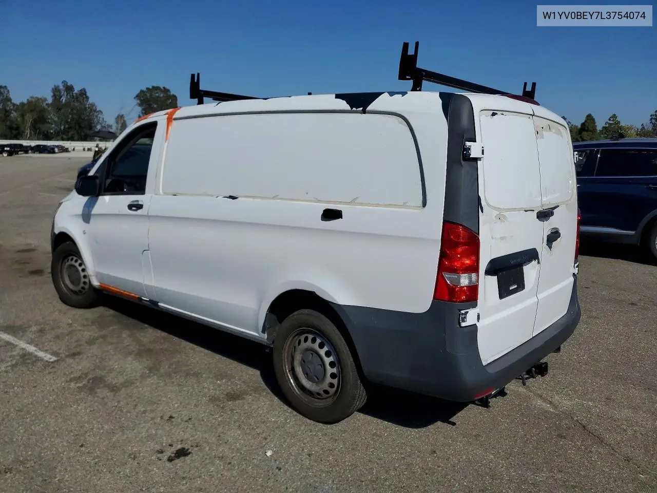 2020 Mercedes-Benz Metris VIN: W1YV0BEY7L3754074 Lot: 53107426