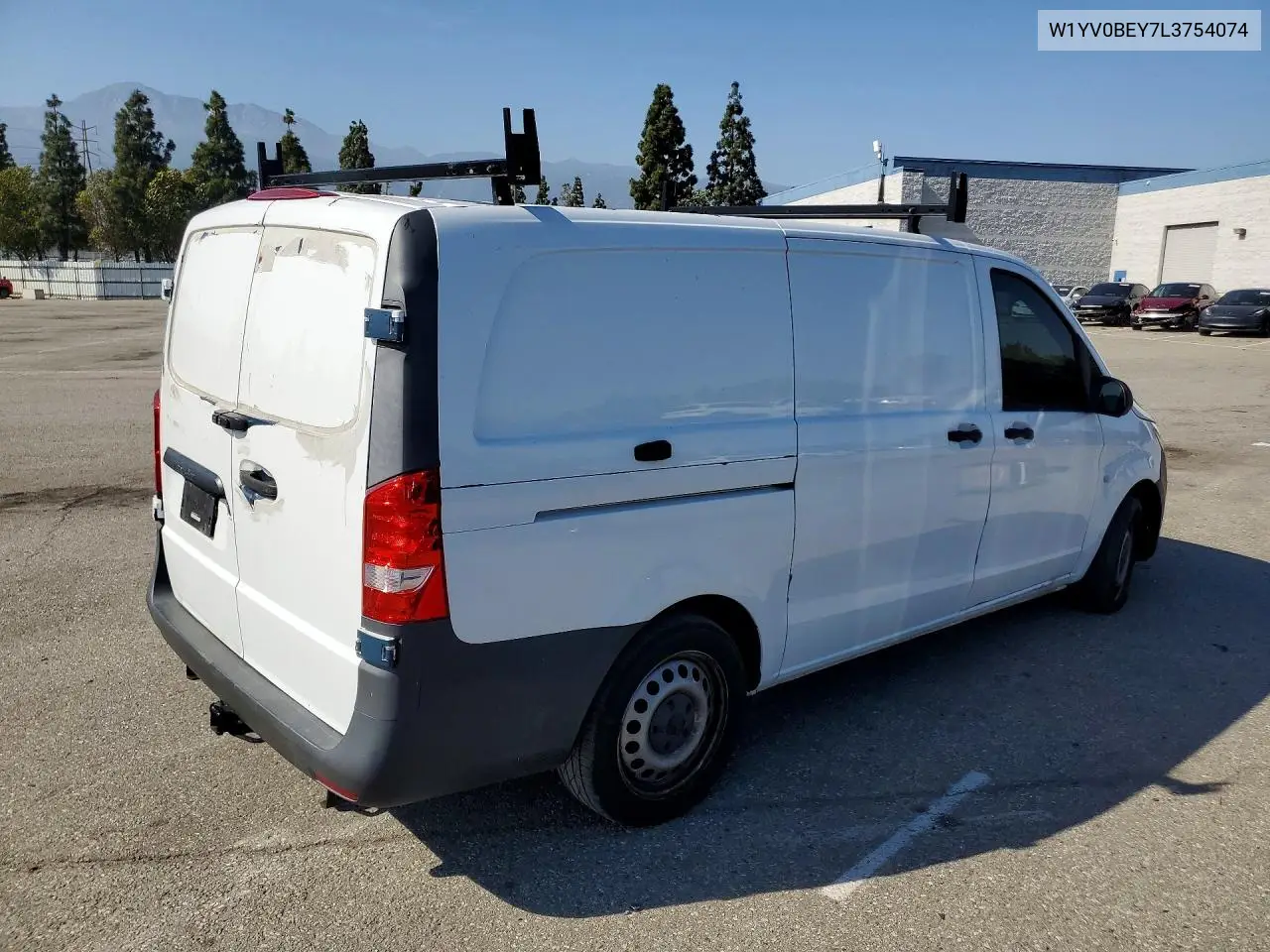 2020 Mercedes-Benz Metris VIN: W1YV0BEY7L3754074 Lot: 53107426