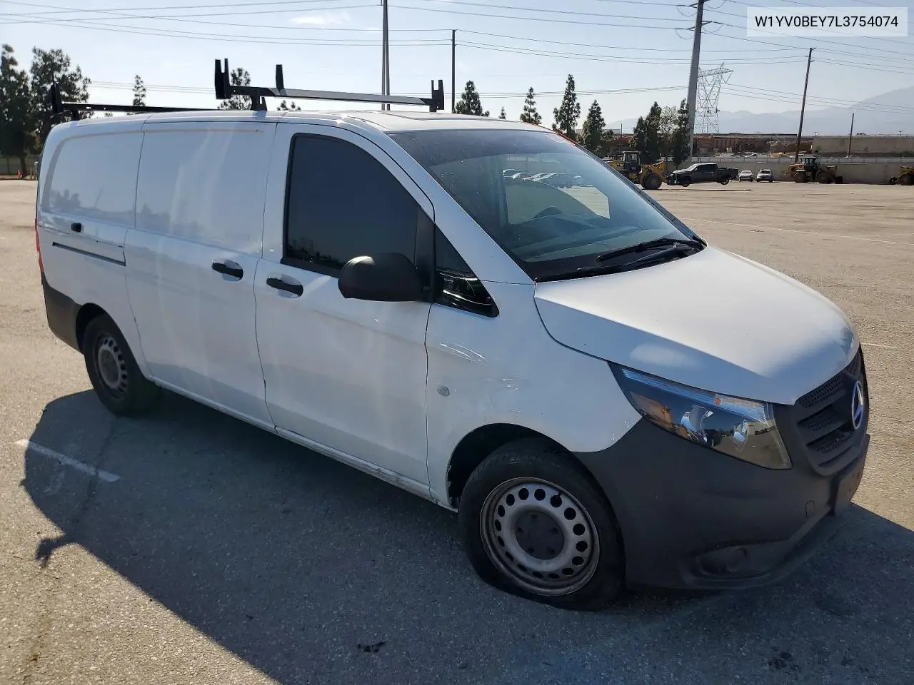 2020 Mercedes-Benz Metris VIN: W1YV0BEY7L3754074 Lot: 53107426