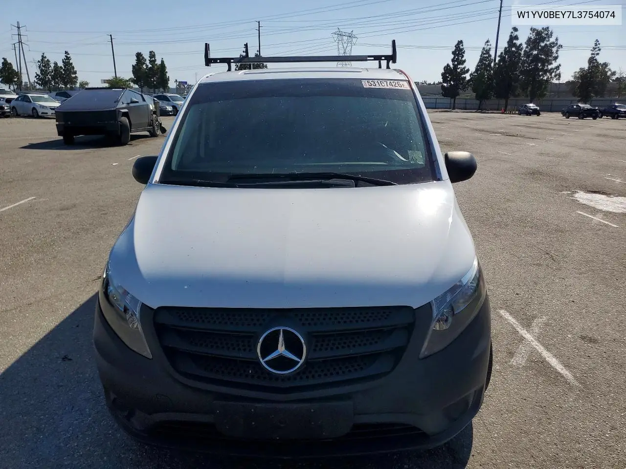 2020 Mercedes-Benz Metris VIN: W1YV0BEY7L3754074 Lot: 53107426