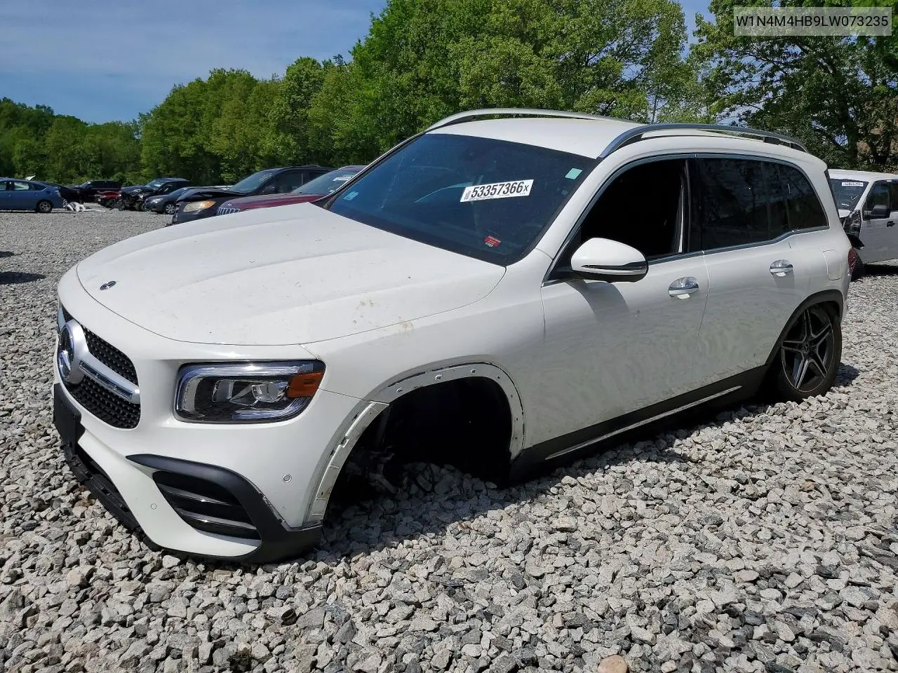 2020 Mercedes-Benz Glb 250 4Matic VIN: W1N4M4HB9LW073235 Lot: 53357366