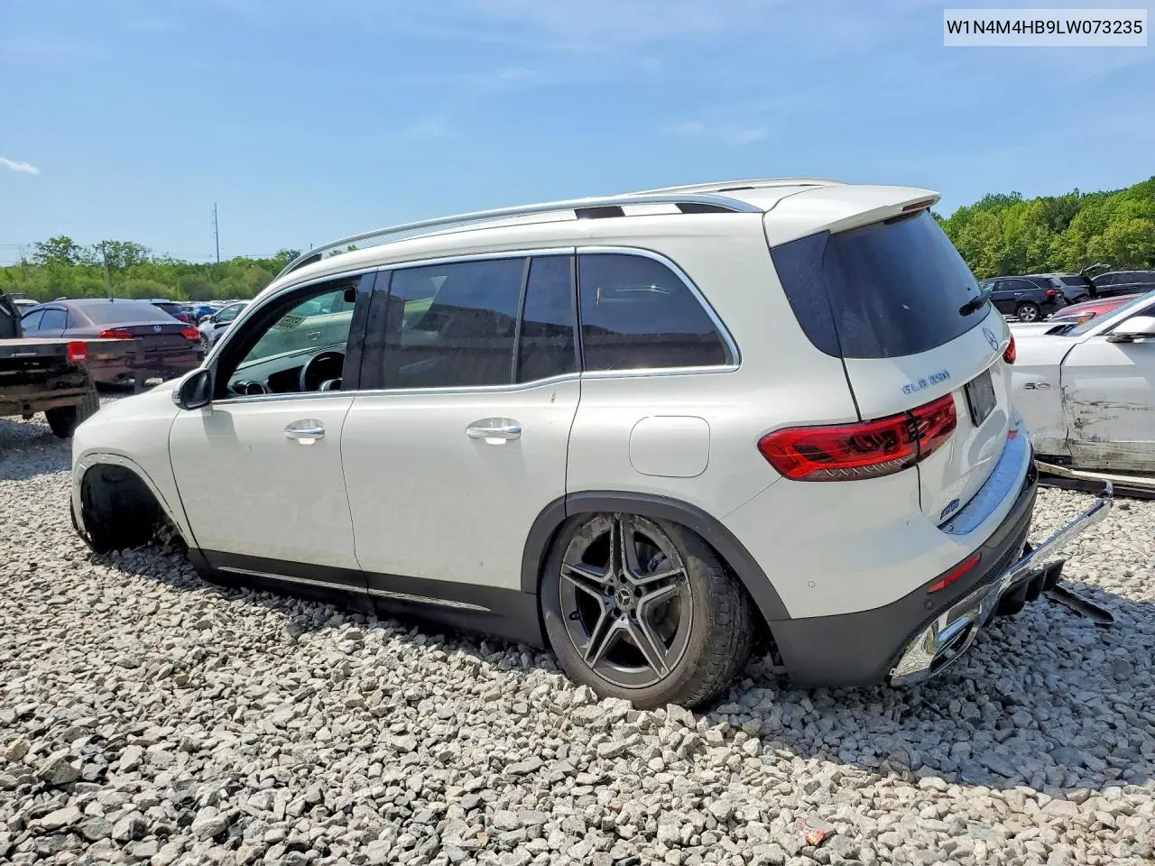 2020 Mercedes-Benz Glb 250 4Matic VIN: W1N4M4HB9LW073235 Lot: 53357366