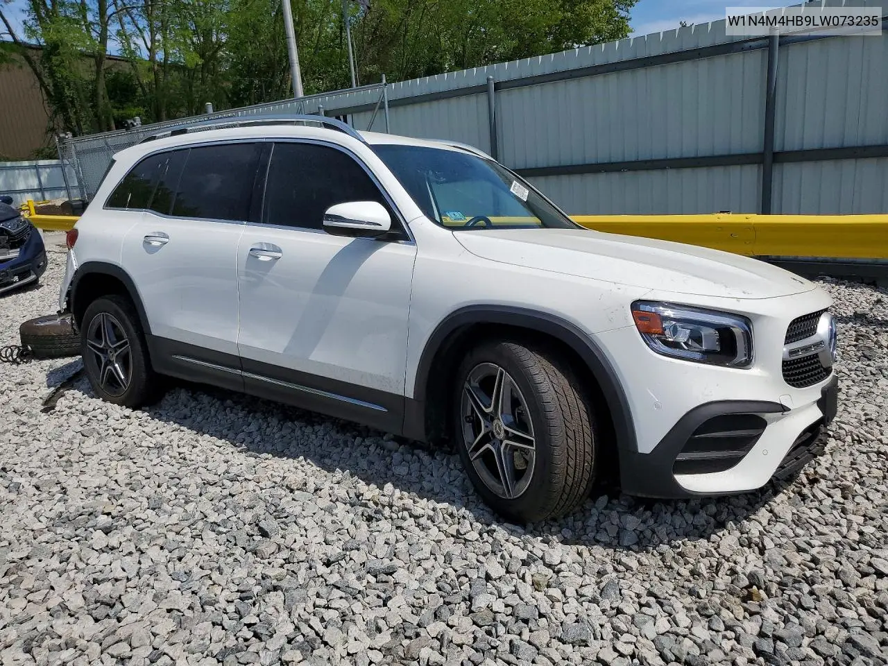 2020 Mercedes-Benz Glb 250 4Matic VIN: W1N4M4HB9LW073235 Lot: 53357366
