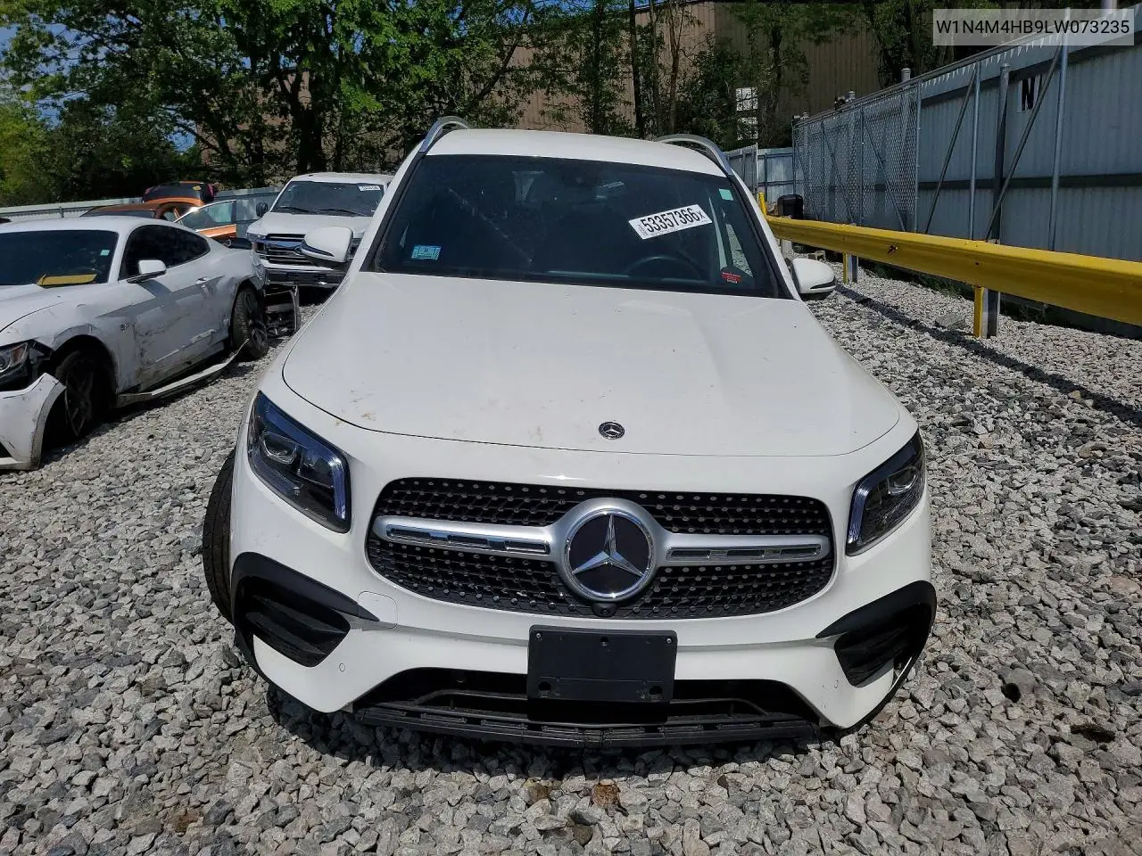 2020 Mercedes-Benz Glb 250 4Matic VIN: W1N4M4HB9LW073235 Lot: 53357366