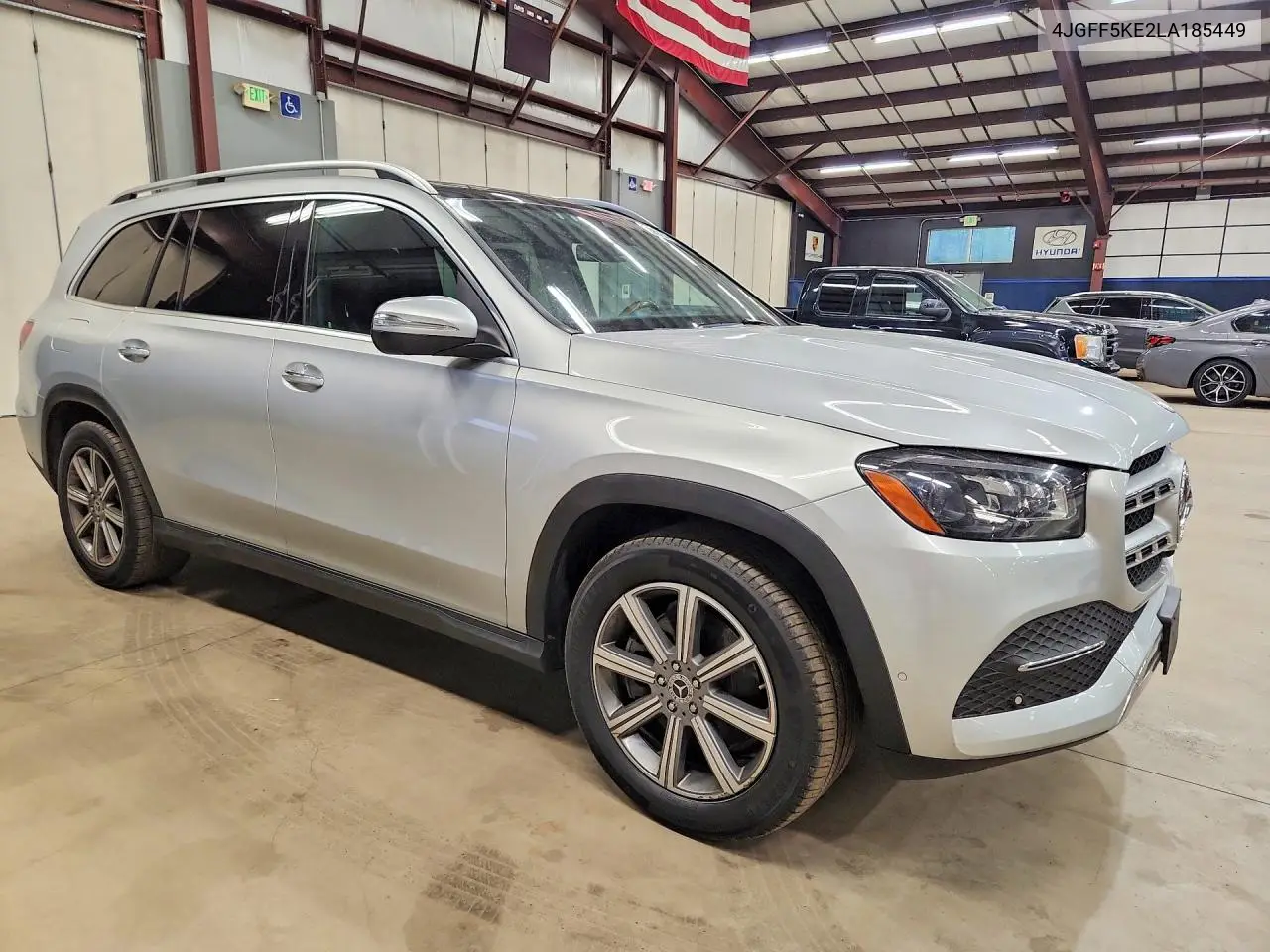 2020 Mercedes-Benz Gls 450 4Matic VIN: 4JGFF5KE2LA185449 Lot: 53692046